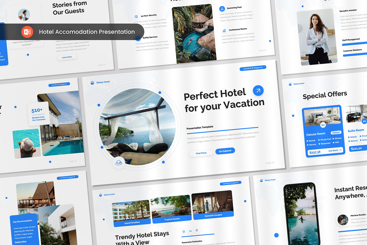 Hotel Accomodation Presentation, a Presentation Template by Antstheme (Photo 1 of 2)