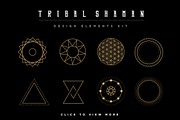 Mandala Set - Tribal Shaman, a Decorative Illustration by S K Y B O X (Thumbnail 5 of 11)
