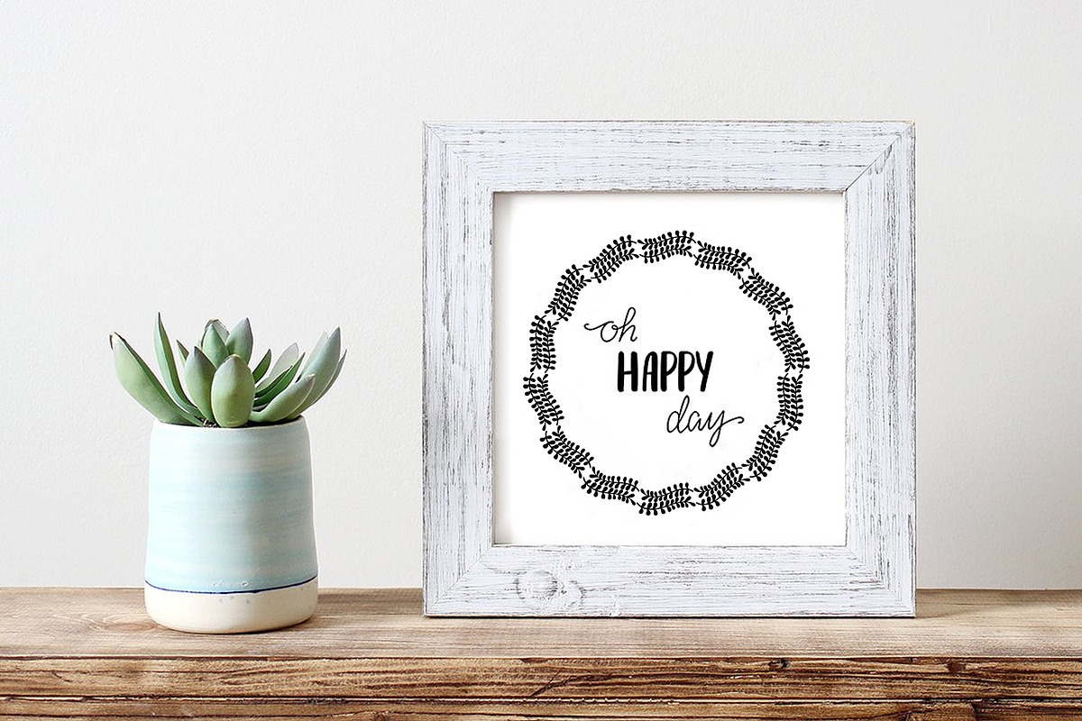 110+ Hand Drawn Wreaths Collection, a Decorative Illustration by Pixavics (Photo 8 of 8)