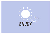 Summer Vibes illustration v.2, an Illustration by Nastya Tkachova (Thumbnail 7 of 7)