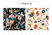 Sophia - Floral Graphic Set, a Decorative Illustration by wulano (Thumbnail 6 of 7)