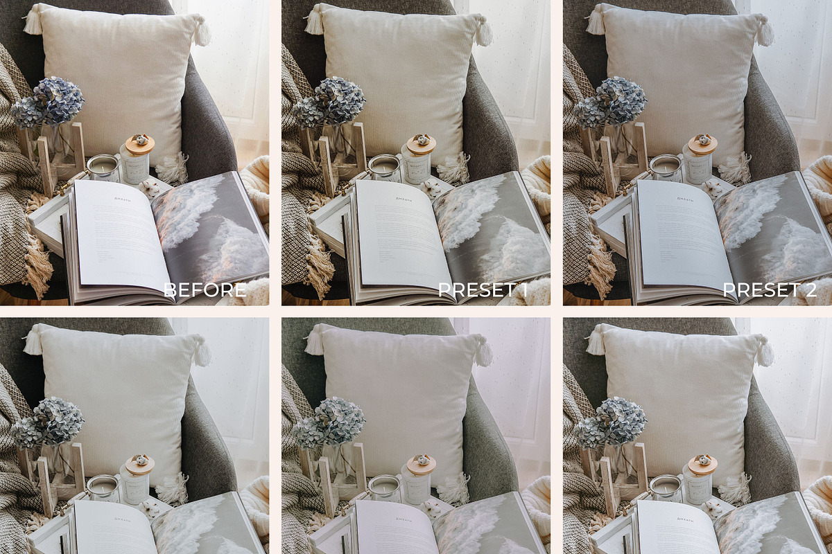 MOODY BOOKSTAGRAM LIGHTROOM PRESETS, an Action Add-On by Emma Kate Creative (Photo 10 of 10)