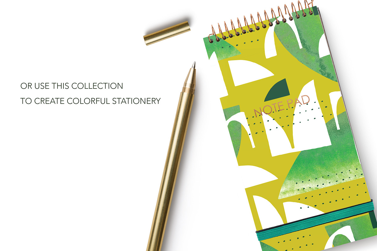 Modern Gouache 2 | Patterns + more, a Pattern Graphic by The Collective Studio (Photo 4 of 9)