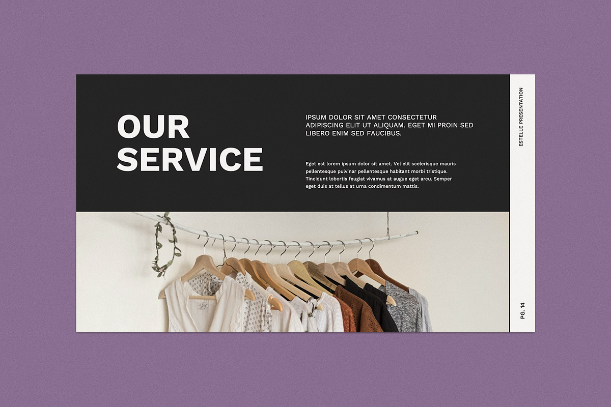 Estelle Pitchdeck - Powerpoint, a Presentation Template by Surotype (Photo 8 of 10)