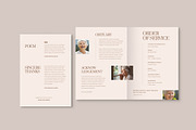 Funeral Program Template, a Brochure Template by VectorVactory (Thumbnail 8 of 8)