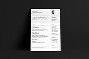 Minimal CV, letterhead & card bundle, a Resume Template by Srg® (Thumbnail 11 of 14)