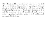 Classia Serif Font, a Font by Logy (Thumbnail 4 of 5)