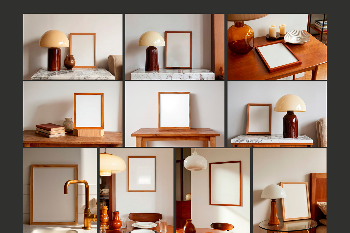 Frame mockup set, a Product Mockup by Trissa (Photo 7 of 7)