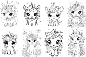 80 Unicorn Coloring Pages For Kids