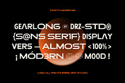 Gearlong – 3 Width Modern Sans Font, a Sans Serif Font by Drizy (Thumbnail 2 of 10)