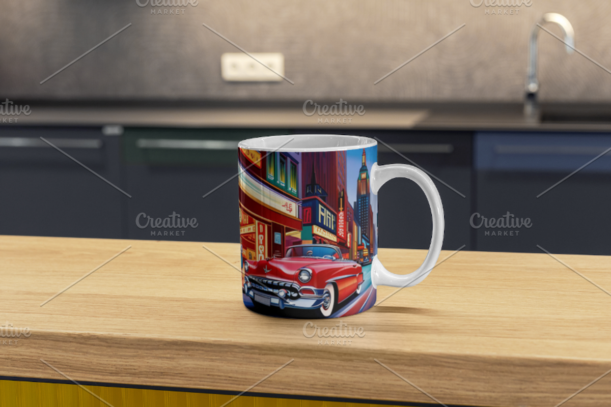 Art, Custom vintage car, a Poster Template by Boho Pixel Dust (Photo 8 of 8)