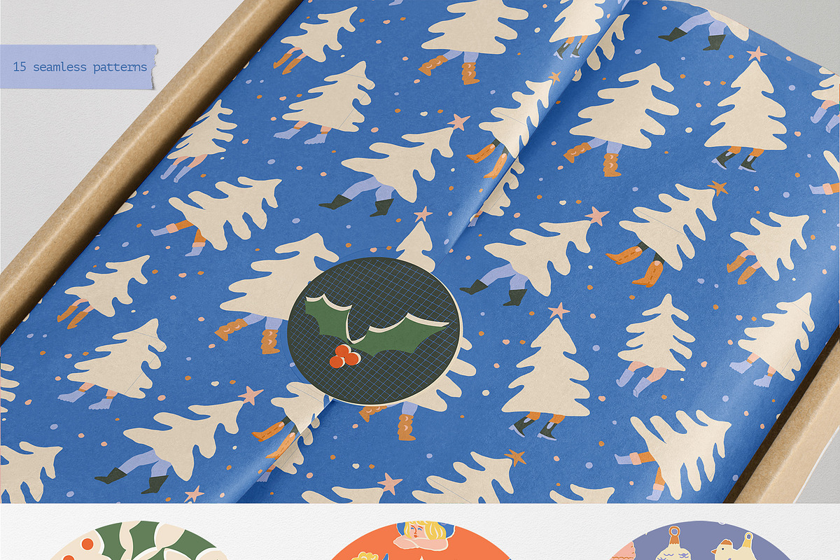 Magic Christmas, a Seasonal Illustration by Nicetoseeya (Photo 4 of 8)