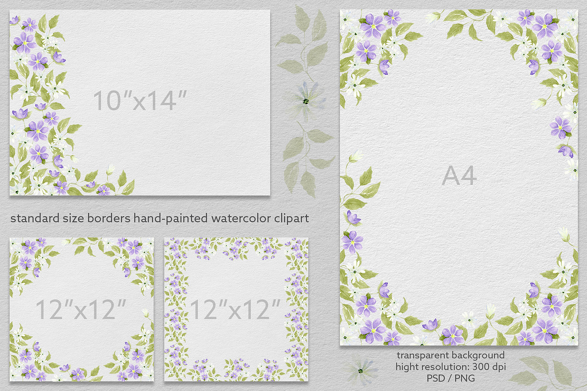 Wildflower & Butterfly Collection, a Decorative Illustration by Nadia Semyroz (Photo 10 of 12)