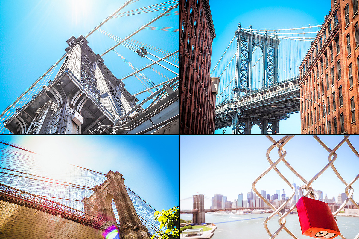 New York Bridges /25 pics, a Background Graphic by tydla (Photo 2 of 9)