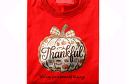 Thankful T Shirt Design, Preppy Fall, a Seasonal Illustration by Unique Design Team (Thumbnail 5 of 7)