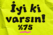 Vibro Groove Font, a Sans Serif Font by Handmadefont (Thumbnail 8 of 17)
