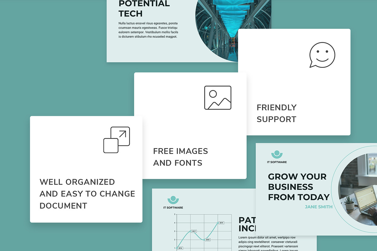 Presentation IT Software, a Presentation Template by TemplatesNow! (Photo 3 of 14)