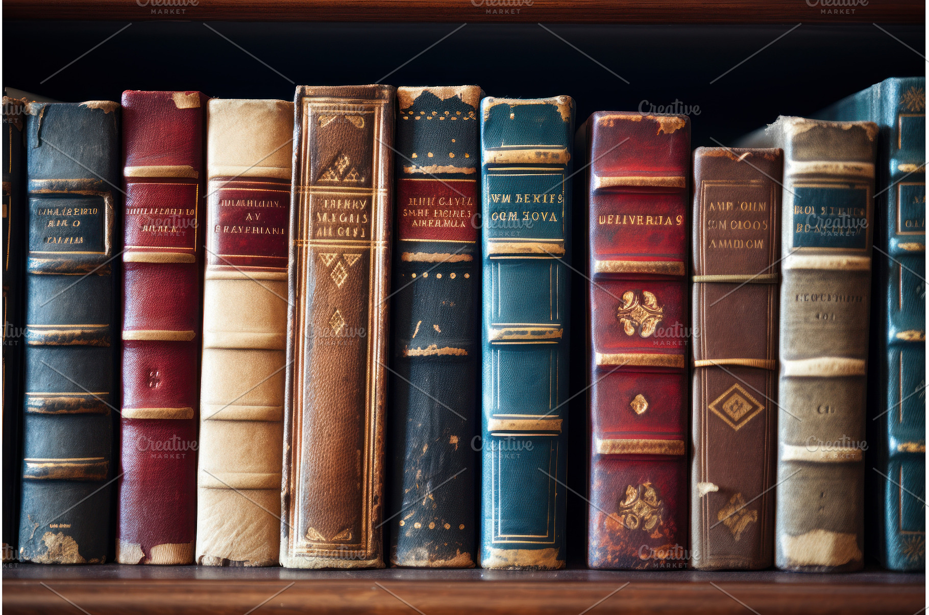 Informative Library books closeup, a Background Photo by Ylivdesign