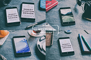 23 Cool iPhone 6 & 6+ mockups, an iPhone Mockup by Madebyvadim (Thumbnail 2 of 5)