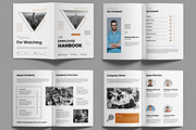 Hr Employee Handbook Layout, a Brochure Template by MightyDesign (Thumbnail 2 of 6)