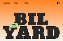 CS Bilyard – Slab Serif Display