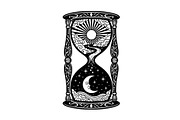 Celestial Sun Moon Hourglass Bundle, an Illustration by Gaye Art (Thumbnail 3 of 31)