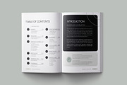 Modern White Paper Template, a Brochure Template by Designsoul14 (Thumbnail 6 of 17)