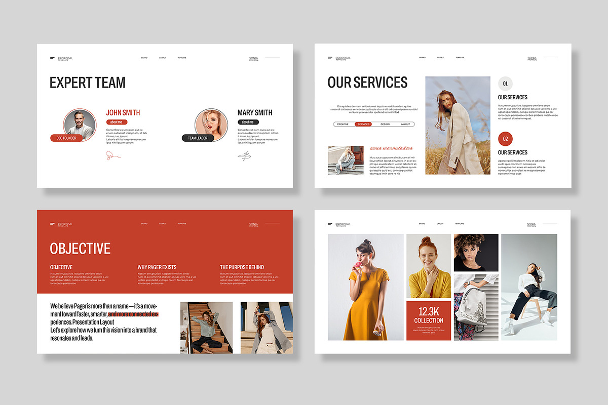 Design Proposal Presentation Template preview 4