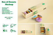 Box of Donuts Mockups, a Merchandise Mockup by 2M GRAPHICS DESIGN (Thumbnail 1 of 4)