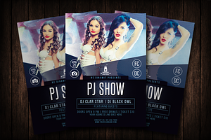 PJ Show Flyer Template