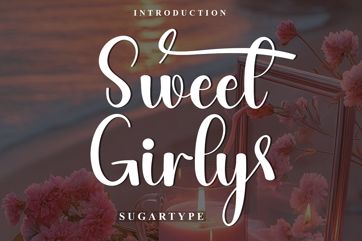 Sweet Girly, a Handwritten Font by FreshTypeINK (Photo 1 of 7)