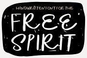 Free Spirit Font, a Handwritten Font by The Human Touch! (Thumbnail 2 of 2)
