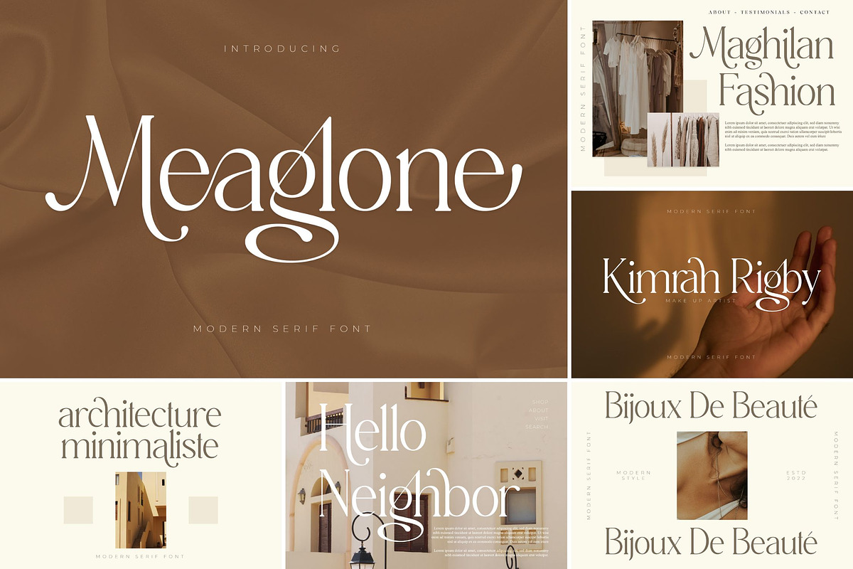 SALE! Modern & Classy Serif Font, a Serif Font by Storytype Studio (Photo 8 of 42)