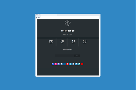 Solid - Coming soon page