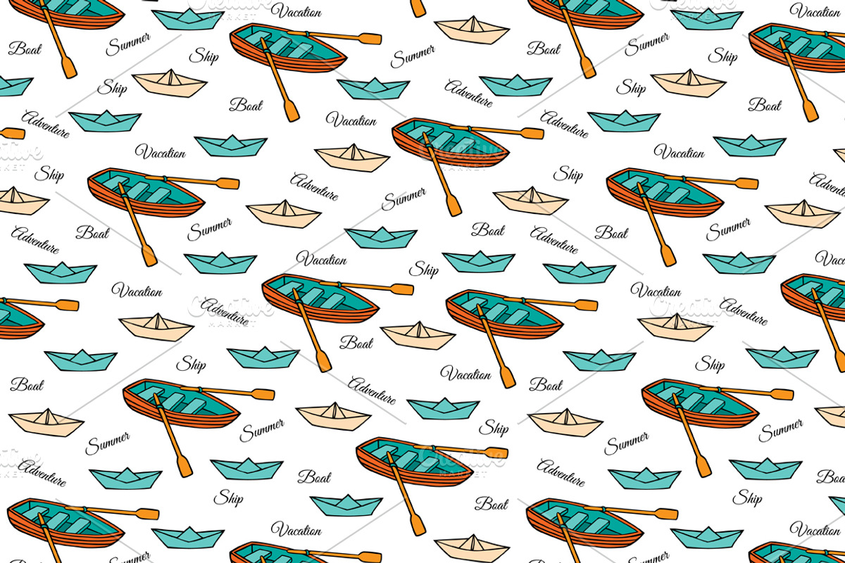 10 transport seamless pattern, a Pattern Graphic by EvgeniaV (Photo 8 of 8)