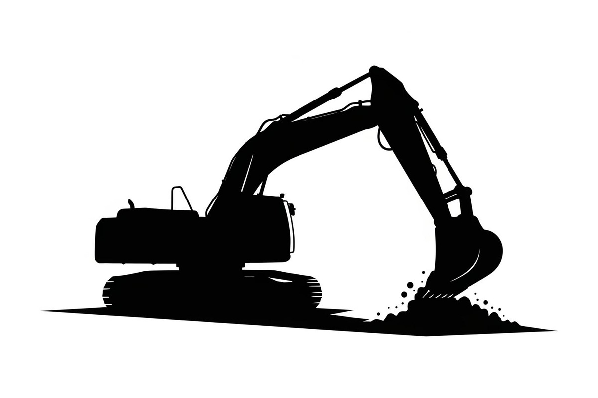 Excavator Construction Vector Bundle, an Illustration by Amazin_art (Photo 24 of 51)