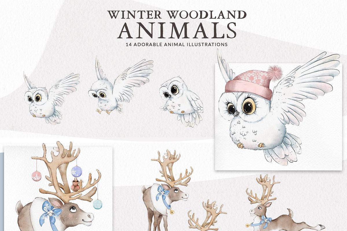 Enchanted Christmas Illustrations, a Graphic by Pretty Little Lines (Photo 17 of 21)