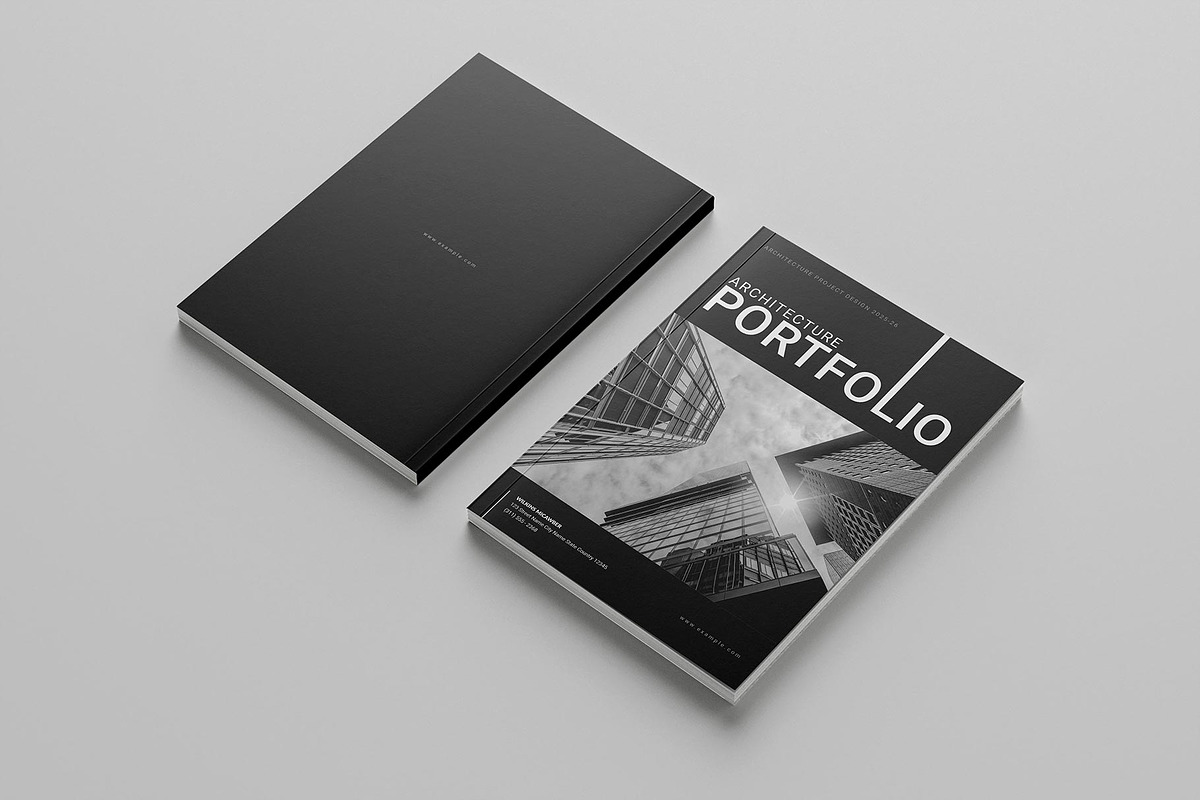 Architecture Portfolio Template, a Brochure Template by ElvinPrint (Photo 9 of 10)