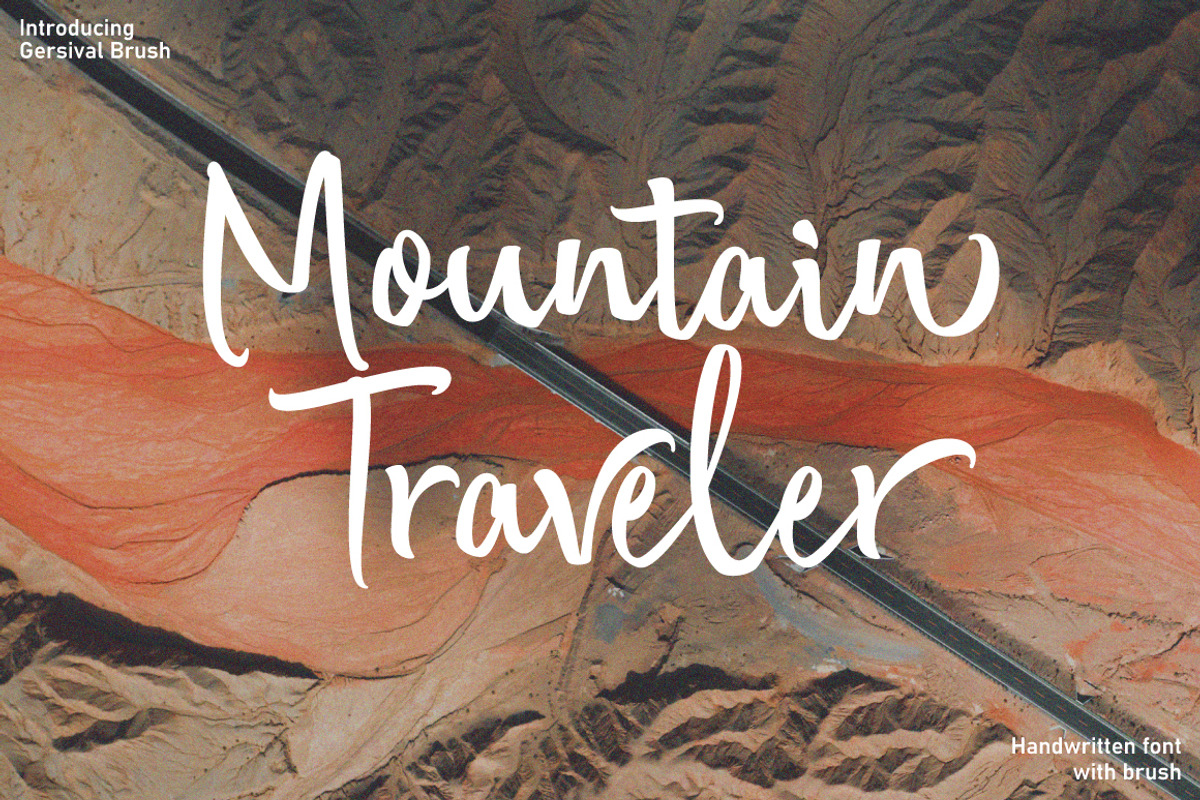 Gersival - Bold Script Logotype, a Handwritten Font by tebaltipislab (Photo 5 of 10)