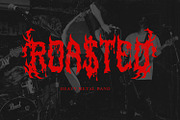 Bubblebloods, a Blackletter Font by HATFSTUDIO (Thumbnail 7 of 9)
