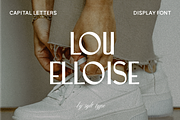 LOU ELLOISE Display Font, a Serif Font by Sylt Type (Thumbnail 1 of 11)