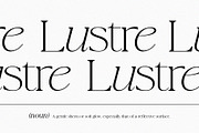 La Luxes Serif Pro 12 Font Family, a Serif Font by Sam Parrett (Thumbnail 7 of 12)