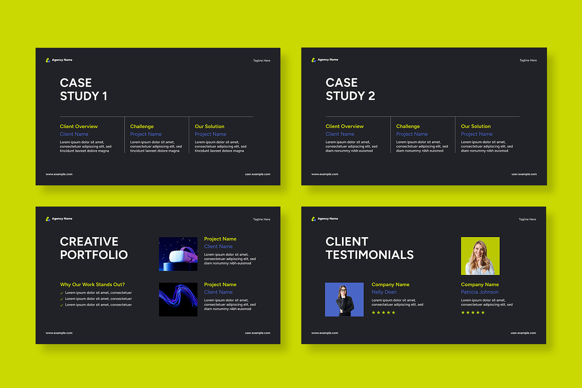 Creative Agency Presentation, a Presentation Template by MightyDesign (Photo 4 of 9)