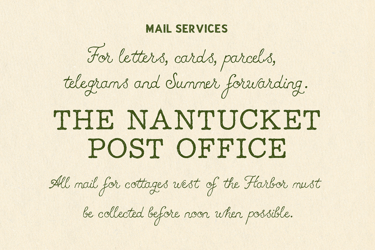 Handwritten Coastal Font Trio, a Handwritten Font by Laras Wonderland (Photo 7 of 15)