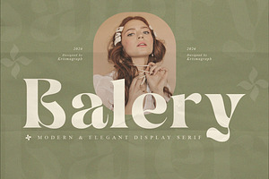 Balery – Modern & Elegant Serif