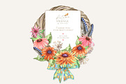 Watercolor Autumn in the Village, an Illustration by GevelStudio (Thumbnail 9 of 9)