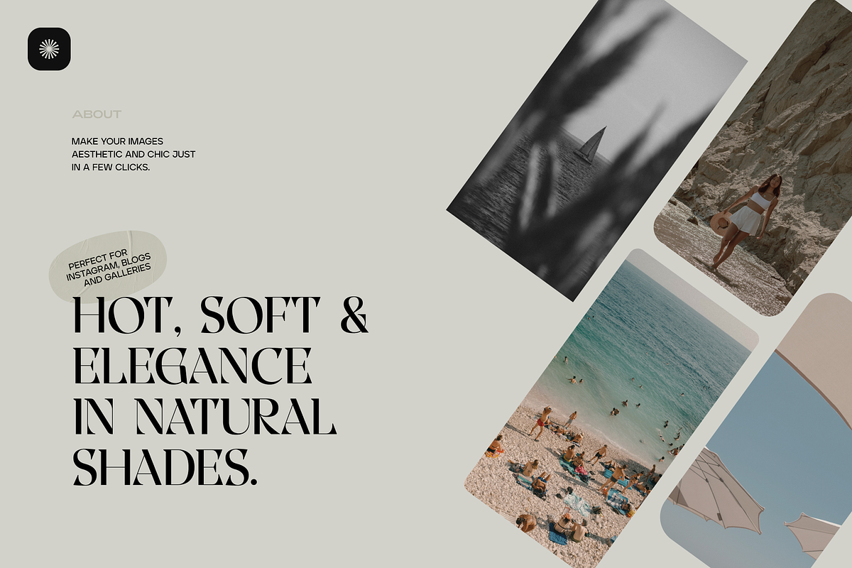 Beachy Me – 8 Chic Lightroom Presets, a Preset Add-On by SHOOM HOUSE (Photo 2 of 10)