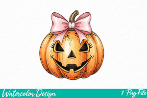 Halloween Coquette PNG Halloween png, an Illustration by Watercolor design