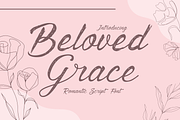 Beloved Grace - Romantic Script Font, a Script Font by PutraCetol Studio (Thumbnail 1 of 12)