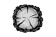 Rustic Wood Slice Frame Bundle, an Illustration by yasushie (Thumbnail 4 of 31)